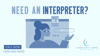 Modern Interpreter Facebook event cover Image Preview