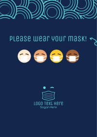 Mask Emoji Poster Image Preview
