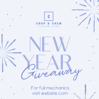 Sophisticated New Year Giveaway Linkedin Post Image Preview
