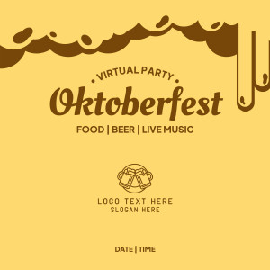 Virtual Oktoberfest Instagram post Image Preview