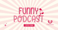 The Silly Podcast Show Facebook Ad Design