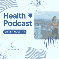Health Podcast Instagram Post Design