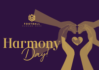 Harmony Day Postcard Design