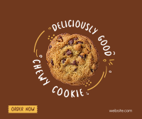 Chewy Cookie Facebook Post Design