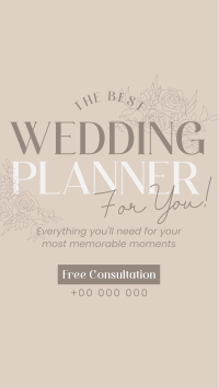 Your Wedding Planner Instagram story Image Preview