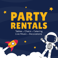 Kids Party Rentals Instagram post Image Preview