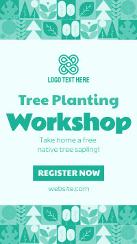 Tree Planting Workshop Instagram Story Design