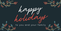 Holiday Season Greeting Facebook ad Image Preview