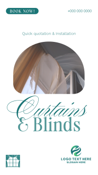 High Quality Curtains & Blinds TikTok video Image Preview