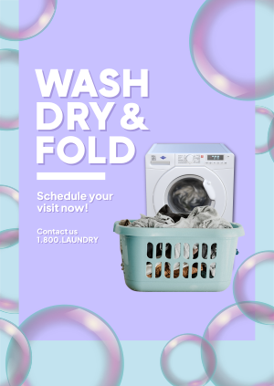 Wash Dry Fold Poster Image Preview