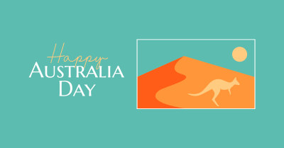 Australia Day Facebook ad Image Preview