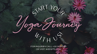 Yoga Journey Facebook Event Cover Design