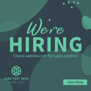 Funky Hiring Instagram post Image Preview