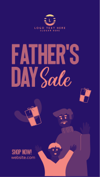 Fathers Day Sale TikTok Video Design