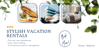 Vacation Rental Description Facebook Ad Design