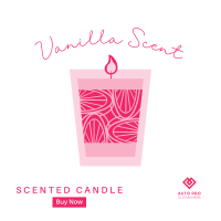 Illustrated Scented Candle Instagram post Image Preview