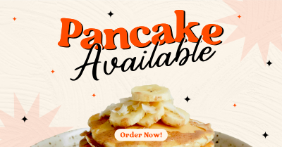 Pancakes Now Available Facebook ad Image Preview