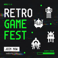 Retro Game Fest Instagram post Image Preview