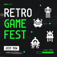 Retro Game Fest Instagram Post Image Preview