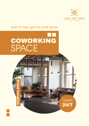 Co Working Space Flyer Image Preview