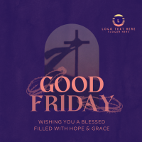 Good Friday Greeting Linkedin Post Image Preview