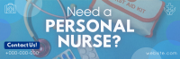 Modern Personal Nurse Twitter Header Image Preview