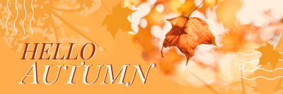 Autumn Greeting Twitter header (cover) Image Preview