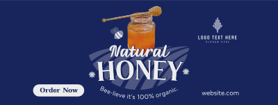 Bee-lieve Honey Facebook cover Image Preview