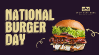 Get Yourself A Burger! Facebook Event Cover Design
