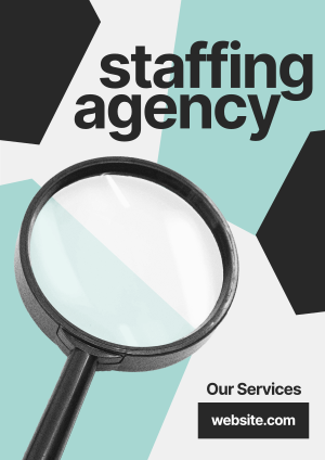 Jigsaw Staffing Agency Flyer Image Preview