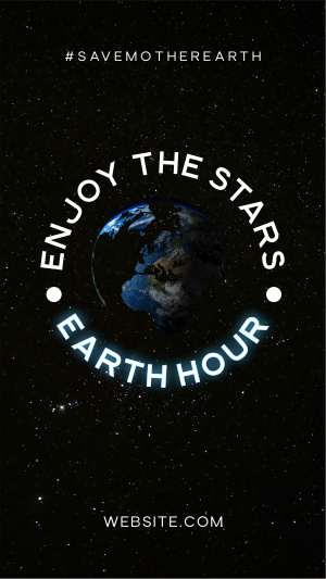 Enjoy the Stars Instagram story Image Preview