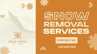 Snowy Snow Removal Video Design