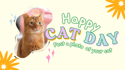 Furry Cat Is Here Facebook Event Cover Image Preview