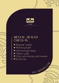 Mental Check-In Poster Image Preview