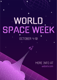 World Space Week Poster Image Preview