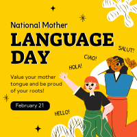 Mother Language Day Instagram Post Image Preview