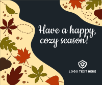 Autumn Season Facebook Post Design