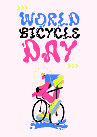 Go for Adventure on Bicycle Day Poster Image Preview