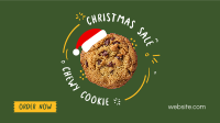 Chewy Cookie for Christmas Facebook Event Cover Image Preview