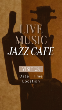 Cafe Jazz YouTube short Image Preview