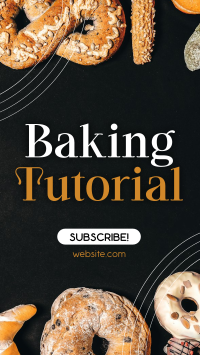 Tutorial In Baking TikTok Video Image Preview