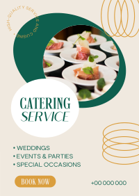 Classy Catering Service Flyer Image Preview