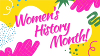 Happy Women's Month Animation Design