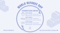 World Refugee Day Donations Facebook event cover Image Preview
