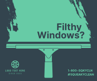 Filthy Window Cleaner Facebook post Image Preview
