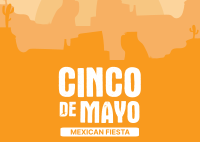 Mexican Fiesta Postcard Design