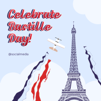 Viva la France! Instagram Post Design