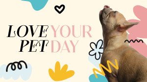 Love Your Pet Today YouTube Video Image Preview