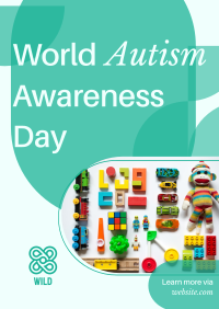 Learn Autism Advocacy Poster Image Preview