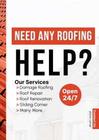 Roofing Help? Poster Image Preview